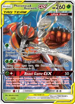 Pheromosa & Buzzwole GX #1