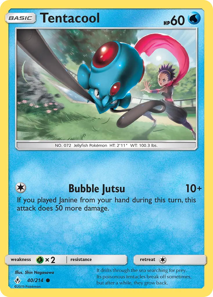 Tentacool from sm10