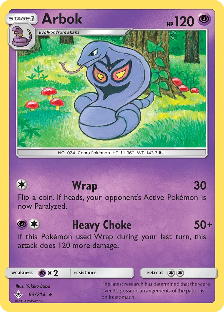 Arbok from sm10