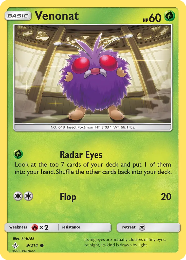 Venonat from sm10