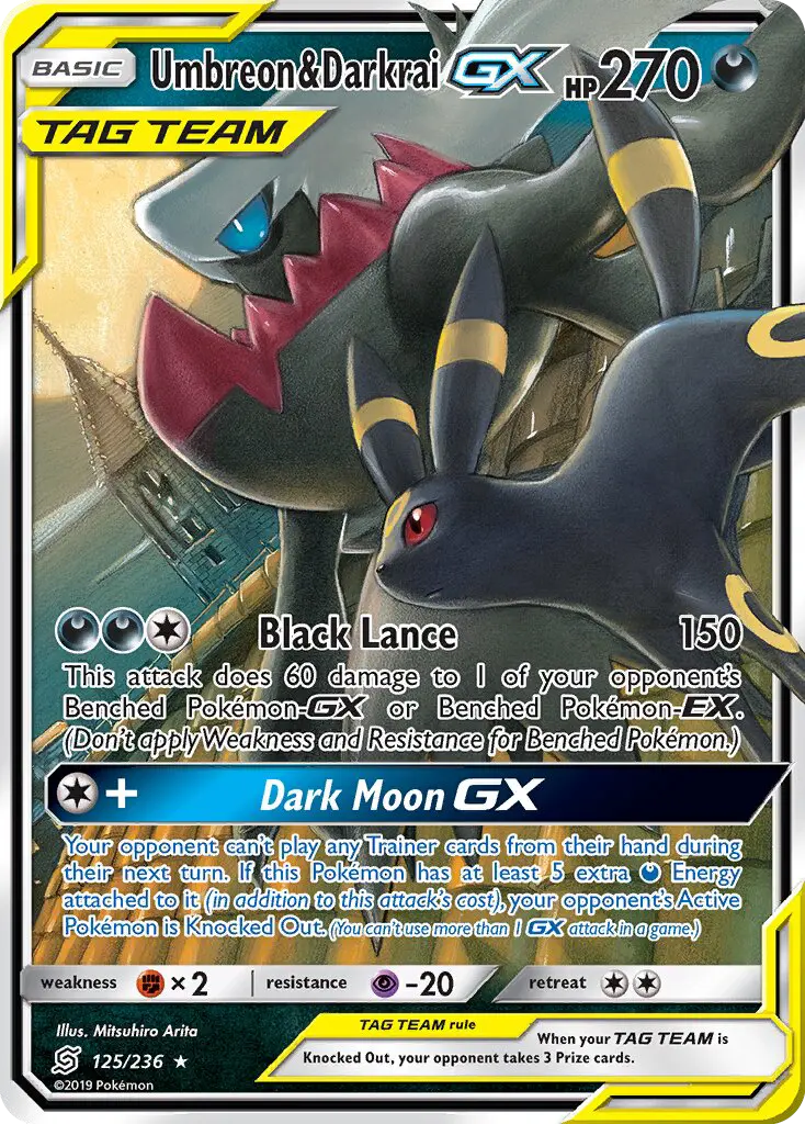 Umbreon & Darkrai GX from sm11