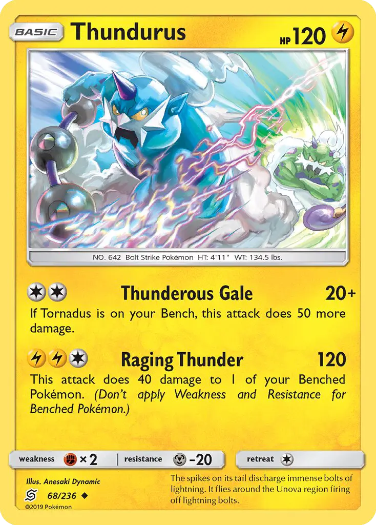 Thundurus from sm11