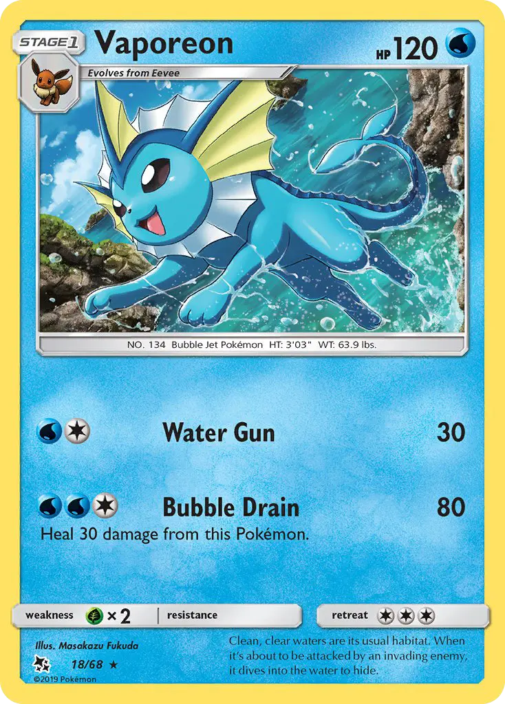 Vaporeon from sm115