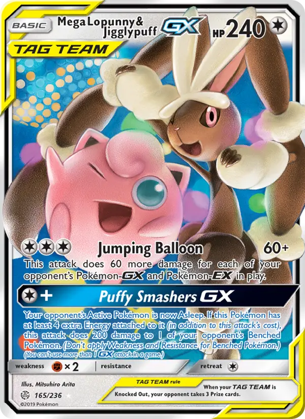 Mega Lopunny & Jigglypuff GX from sm12