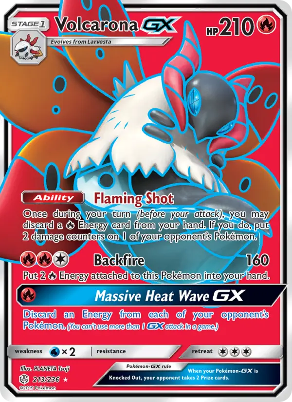 Volcarona GX from sm12