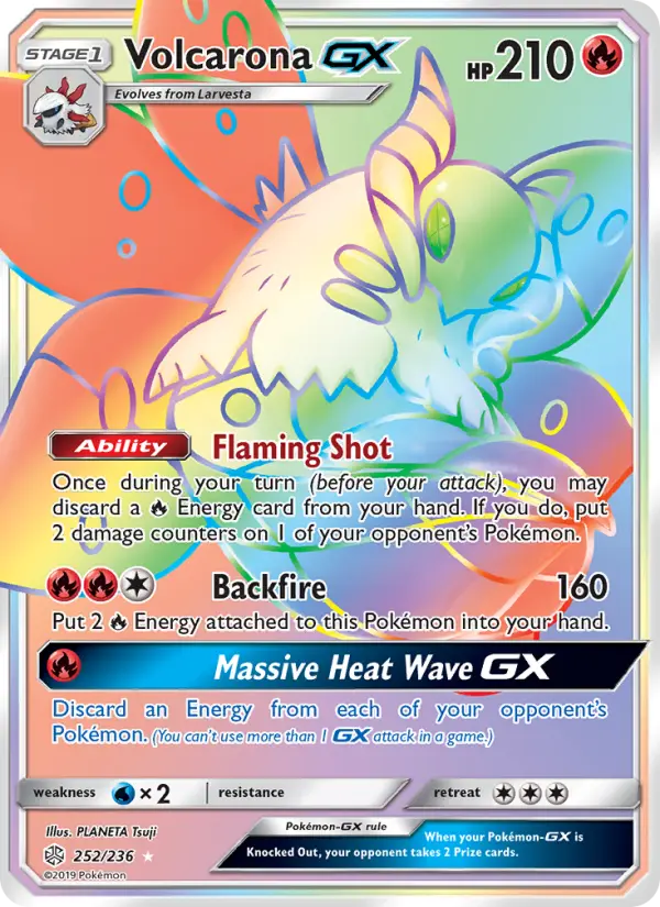 Volcarona GX from sm12