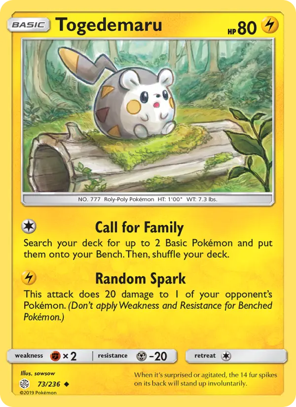 Togedemaru from sm12