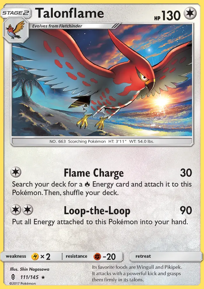 Talonflame from sm2