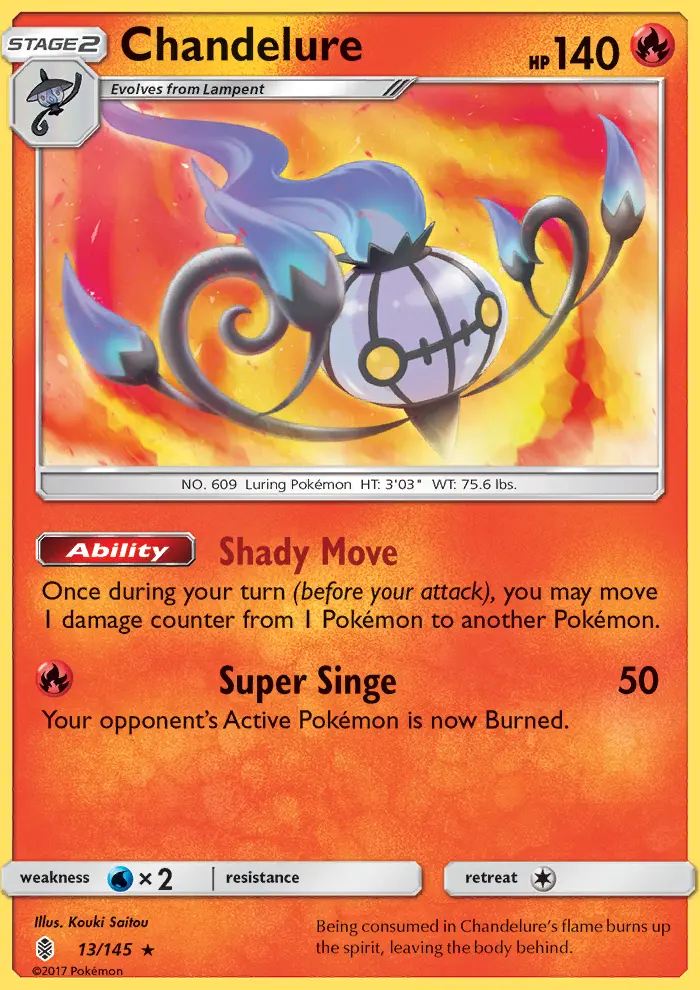 Chandelure from sm2
