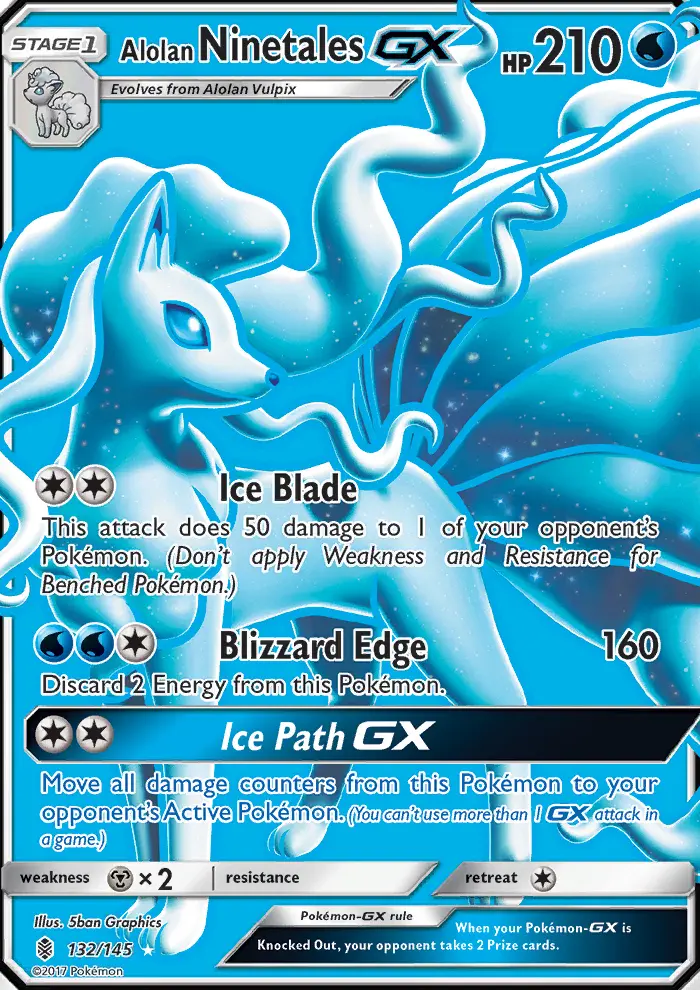 Alolan Ninetales GX from sm2