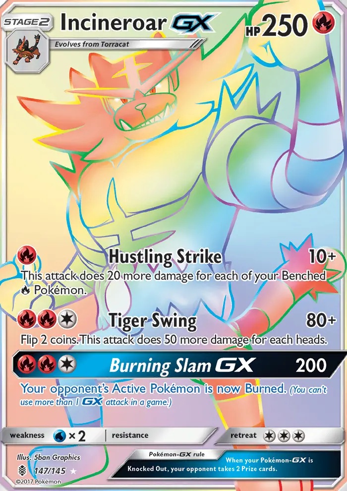 Incineroar GX from sm2