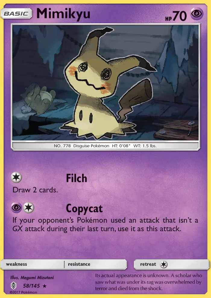 Mimikyu from sm2