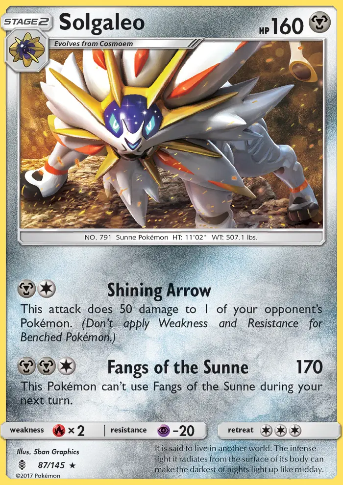 Solgaleo from sm2
