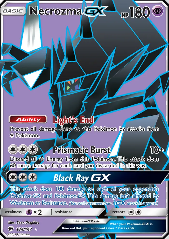 Necrozma GX from sm3