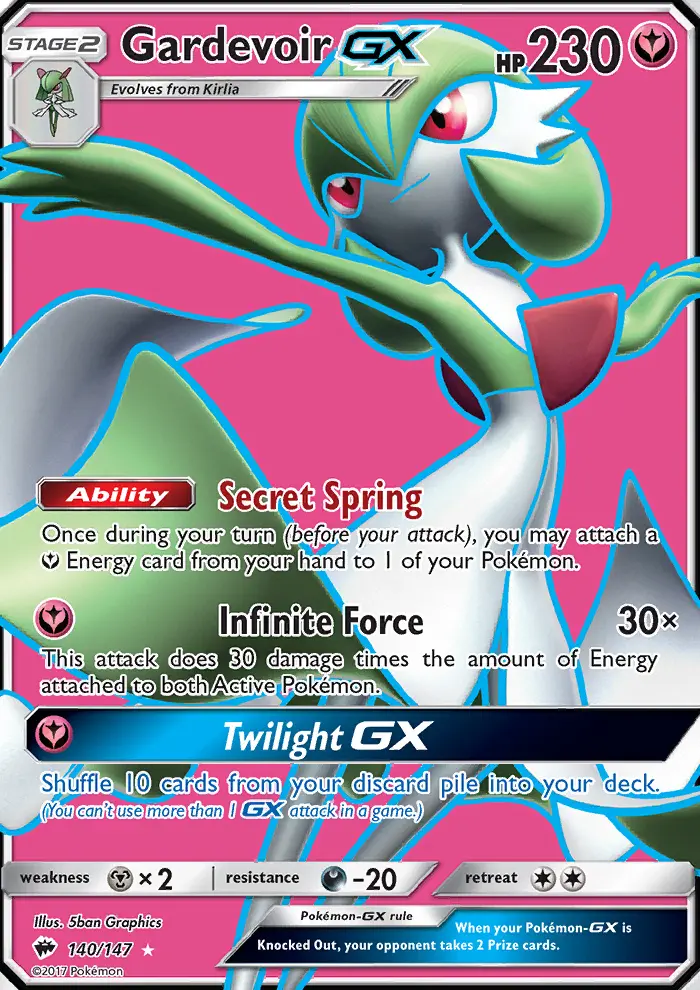 Gardevoir GX from sm3
