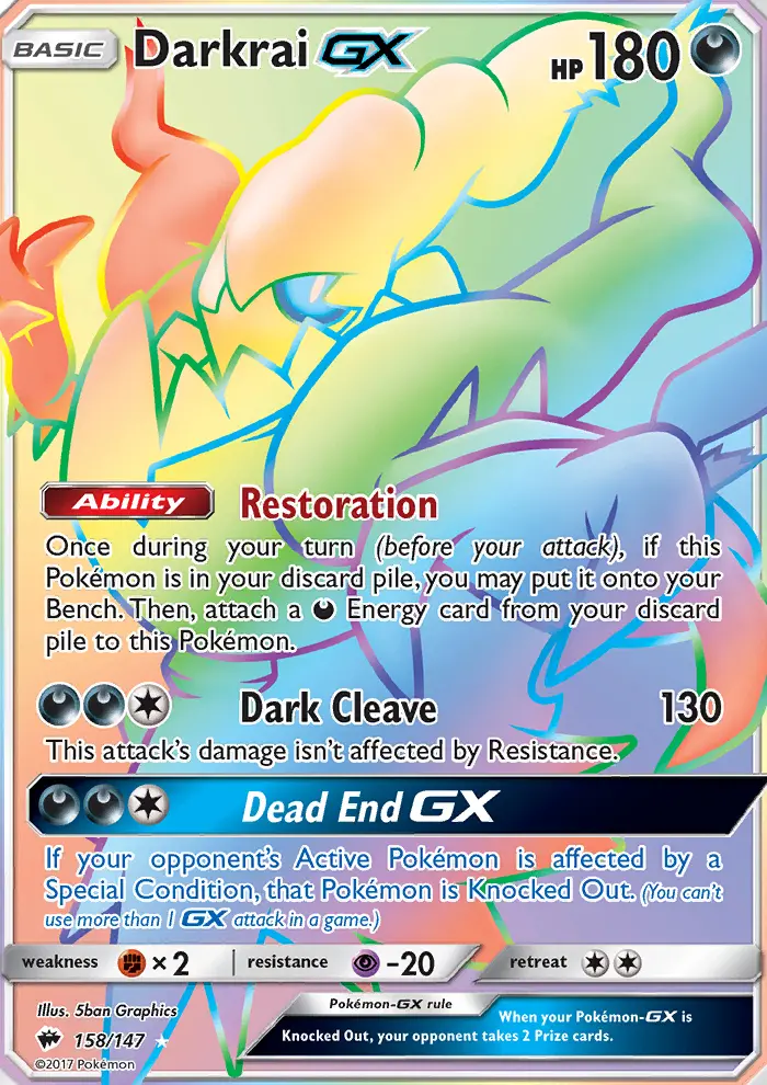 Darkrai GX from sm3