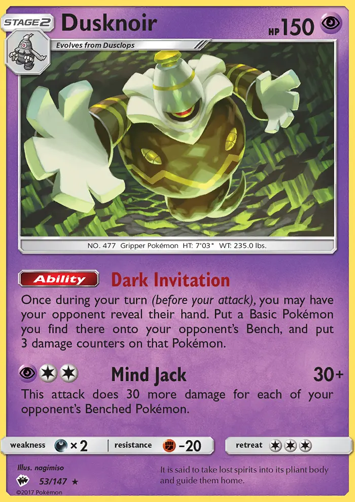 Dusknoir from sm3