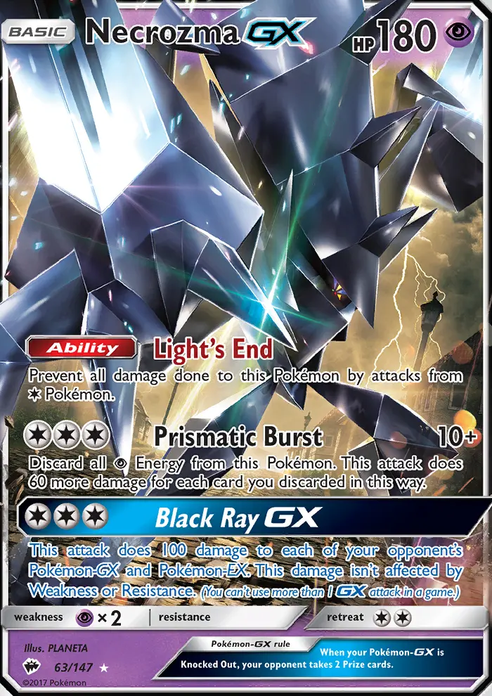 Necrozma GX from sm3