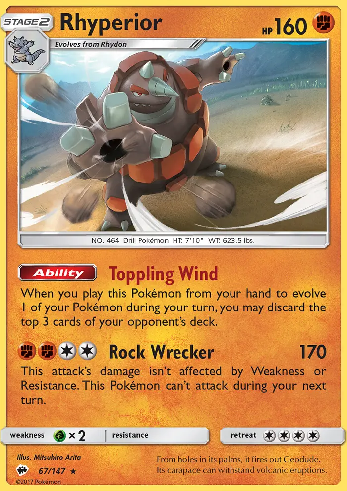 Rhyperior from sm3