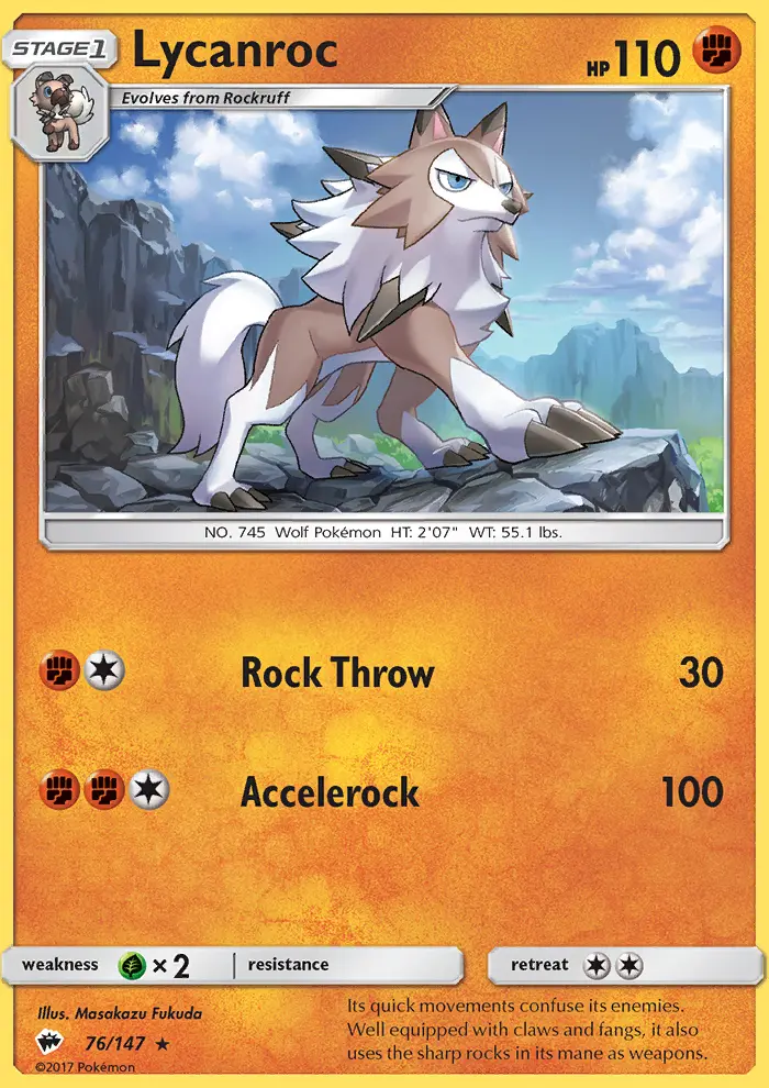 Lycanroc from sm3