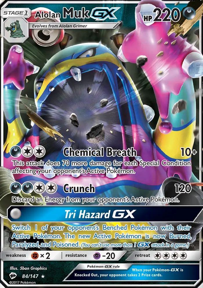 Alolan Muk GX from sm3