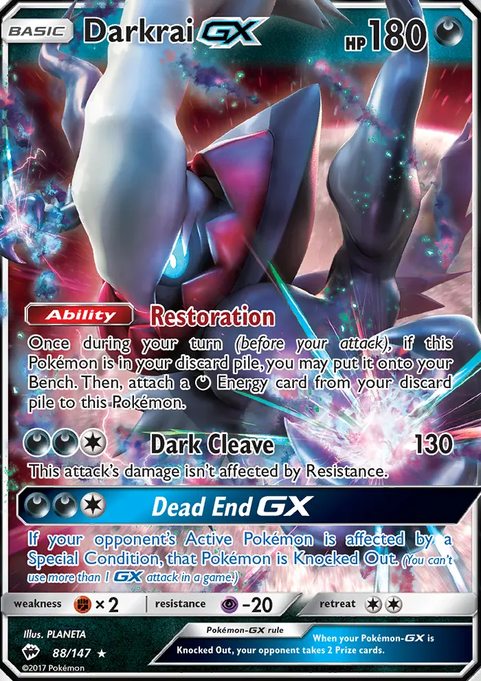 Darkrai GX from sm3