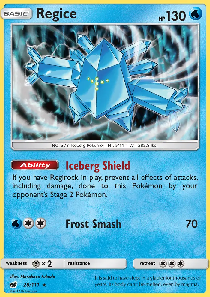 Regice from sm4