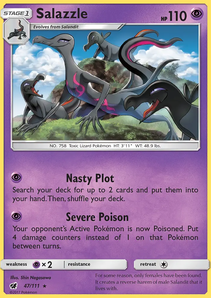 Salazzle from sm4