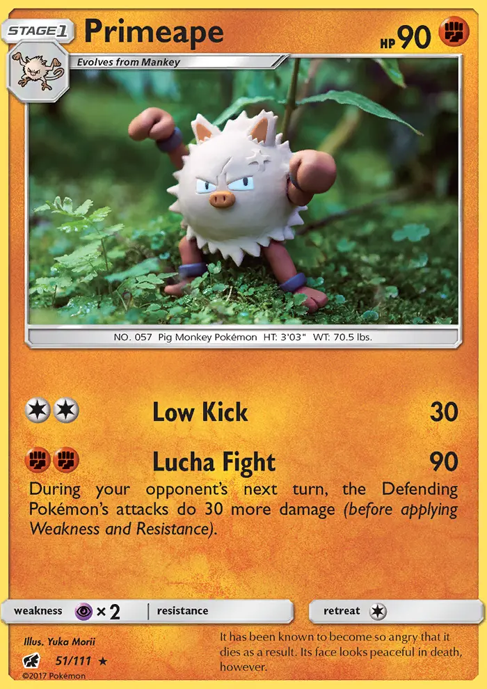 Primeape from sm4