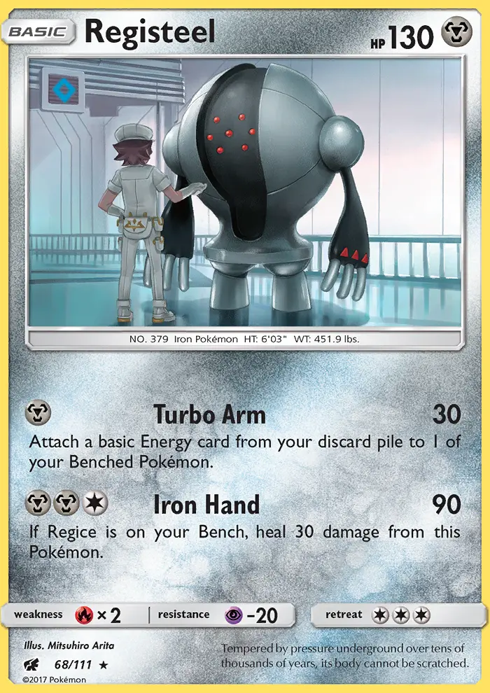 Registeel from sm4