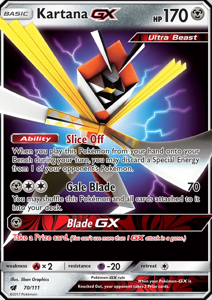 Kartana GX from sm4