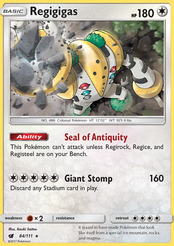 Regigigas from sm4