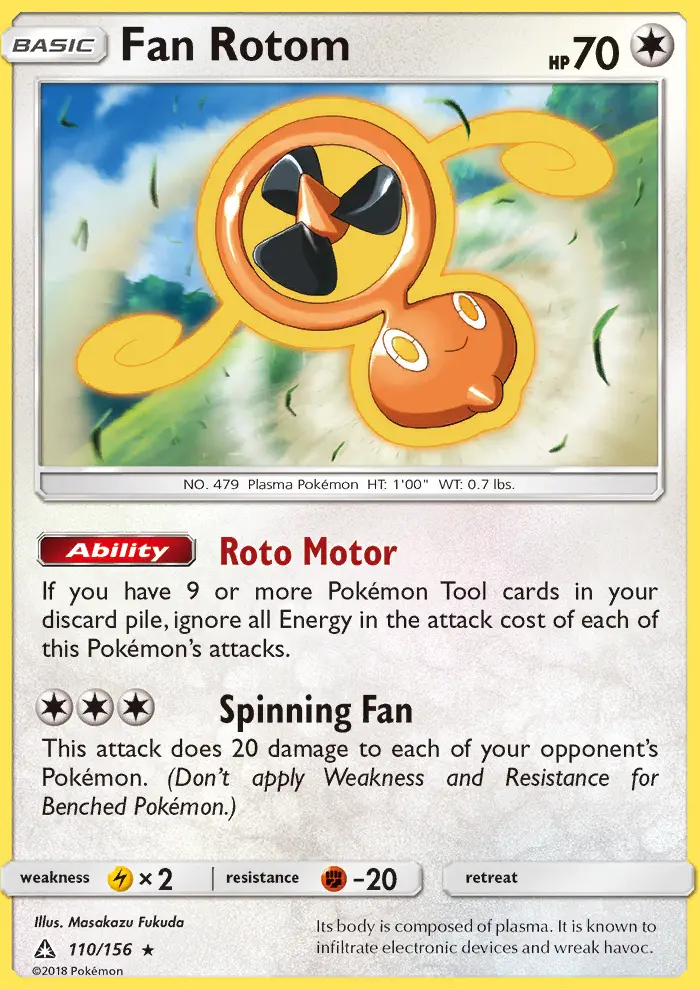 Fan Rotom from sm5
