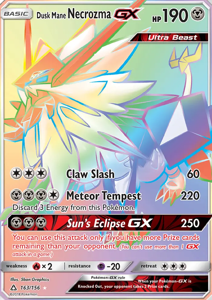 Dusk Mane Necrozma GX from sm5