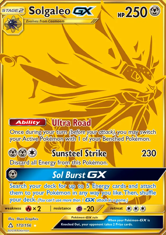 Solgaleo GX from sm5