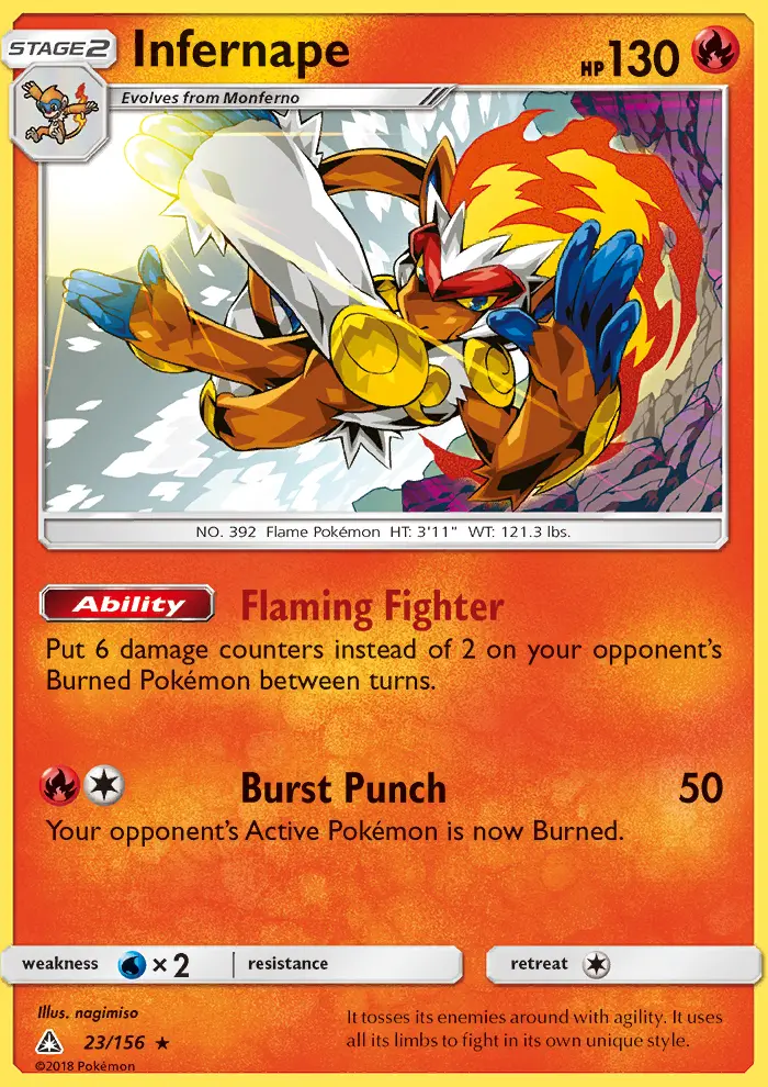 Infernape from sm5