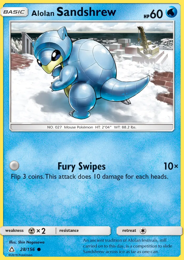 Alolan Sandshrew from sm5