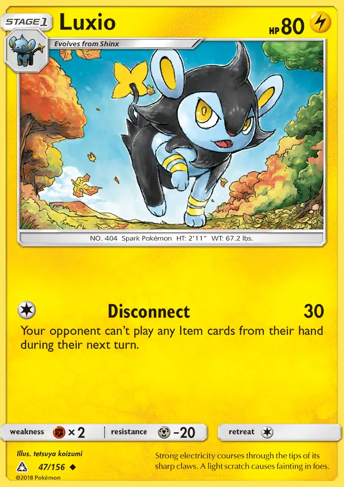 Luxio from sm5