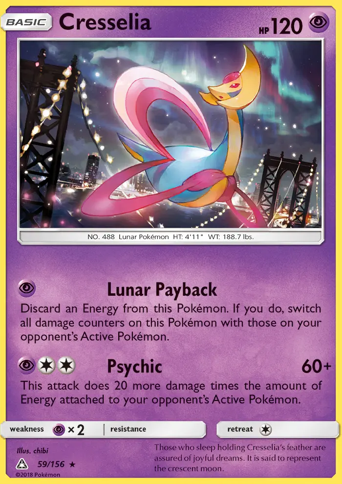Cresselia from sm5