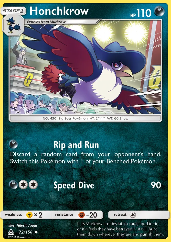 Honchkrow from sm5