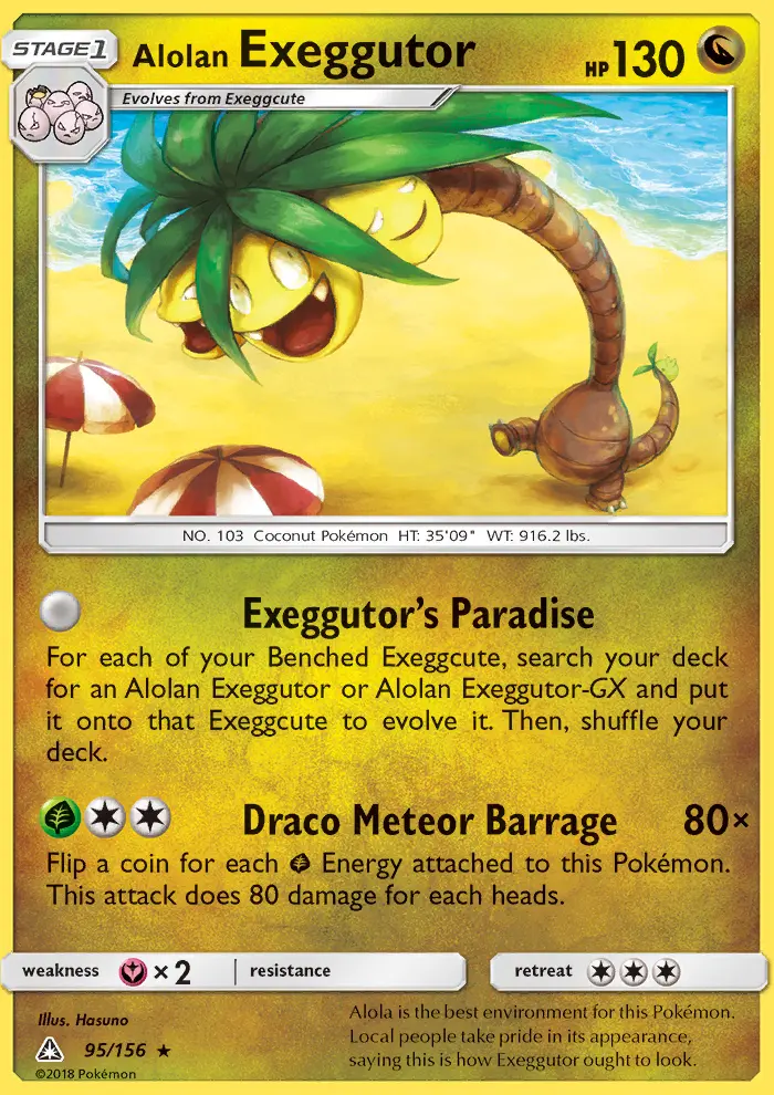 Alolan Exeggutor from sm5