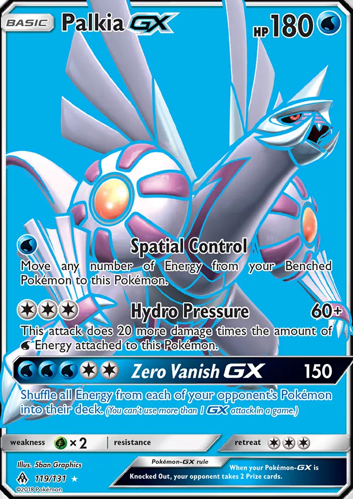 Palkia GX from sm6