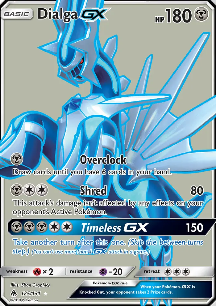 Dialga GX from sm6