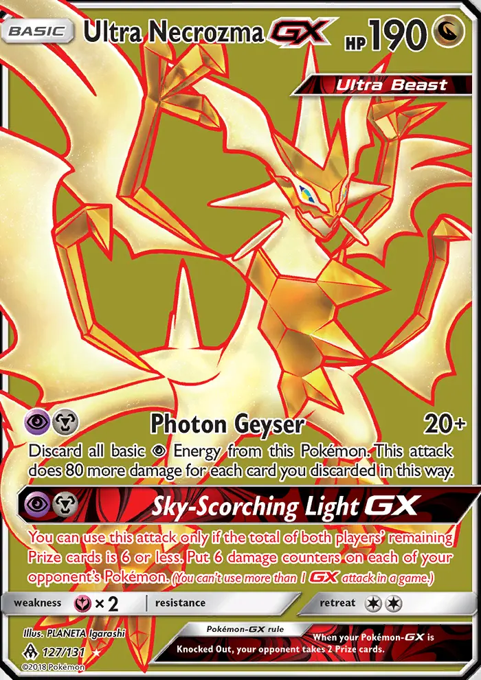 Ultra Necrozma GX from sm6