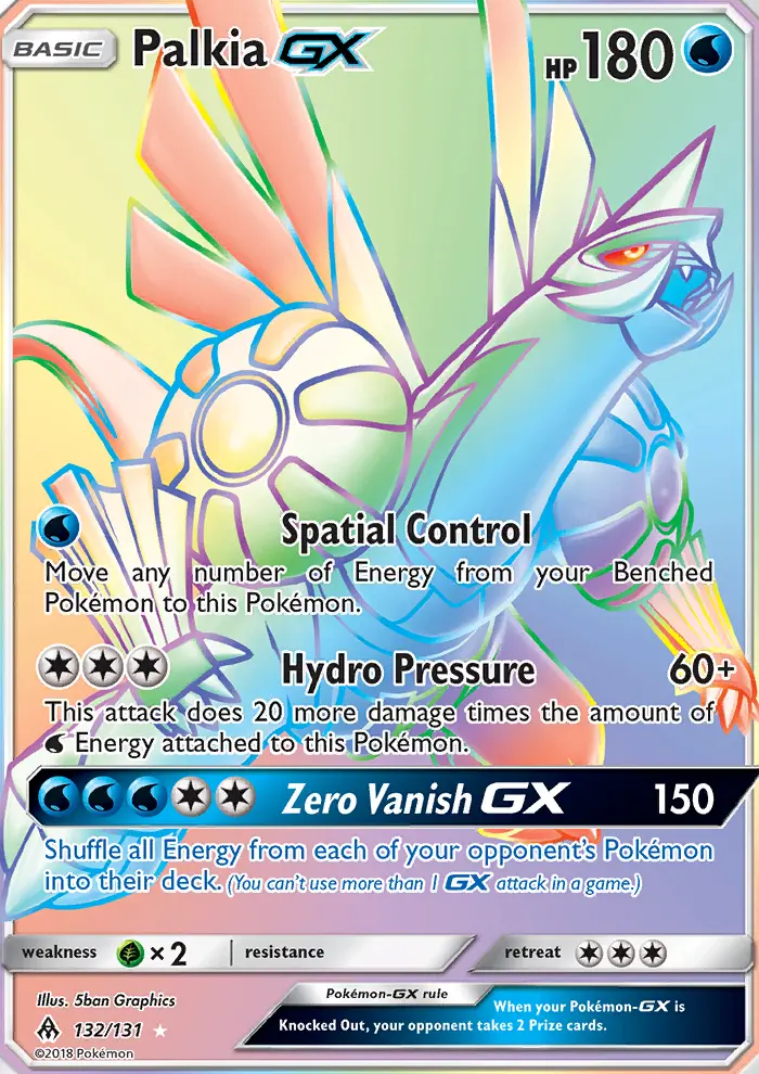Palkia GX from sm6