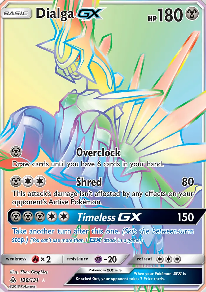 Dialga GX from sm6