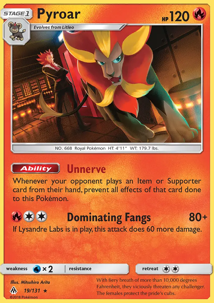 Pyroar from sm6