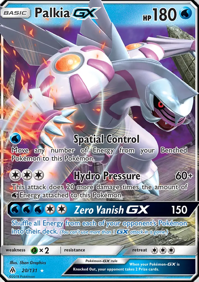 Palkia GX from sm6