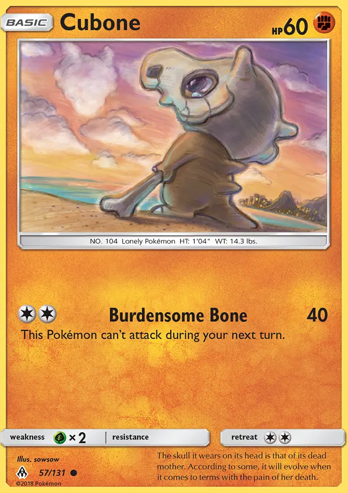 Cubone from sm6