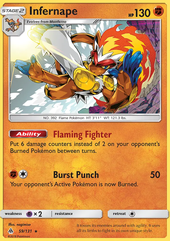 Infernape from sm6